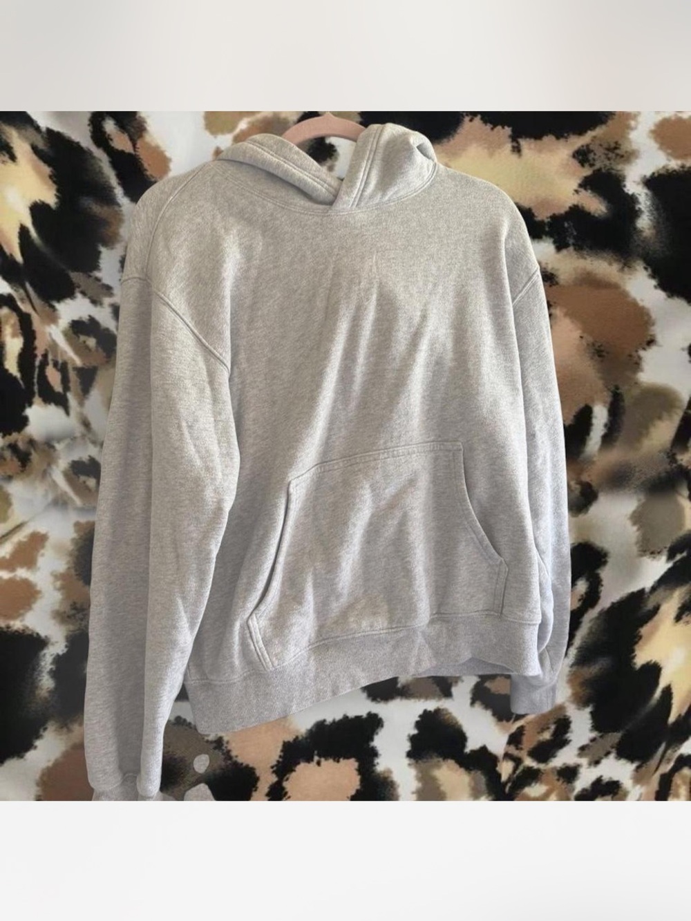 Aritzia Light Gray Pullover Hoodie